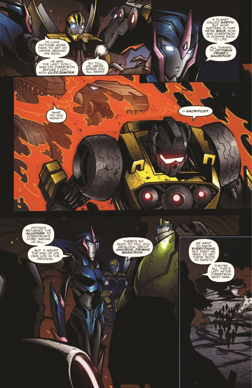 transformers prime beast hunters comic